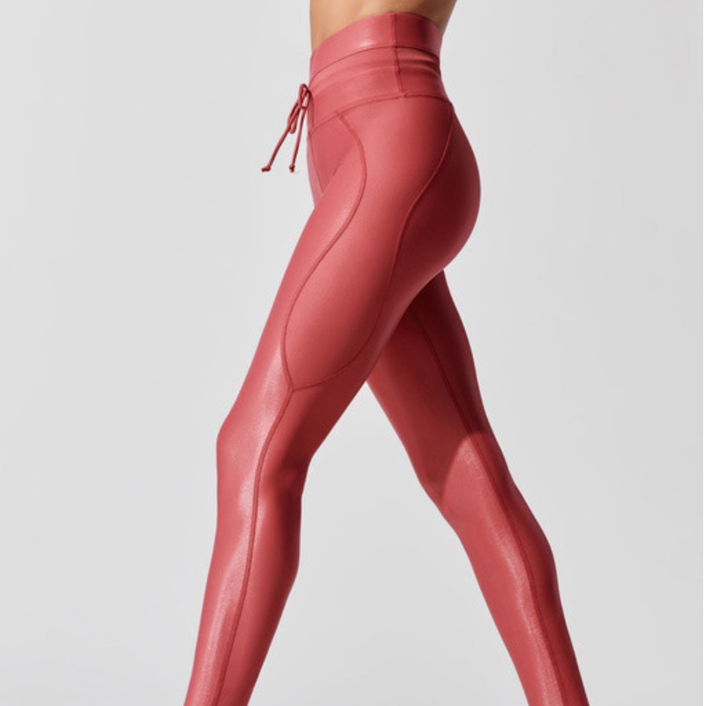 CARBON38 Drawstring Paneled Legging